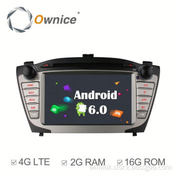 Ownice Android 6.0 car audio player for Hyundai ix35 2014 2015 with GPS Navi Stereo WIFI built 4G lte DVD support TV